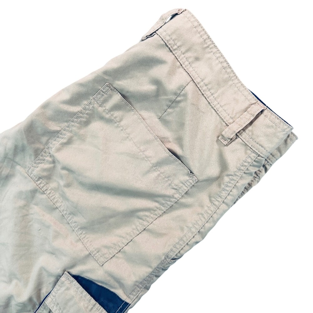 Pelagic Socorro Hybrid Fishing Cargo Shorts Men's 34 Tan Khaki Tech Hike Pockets